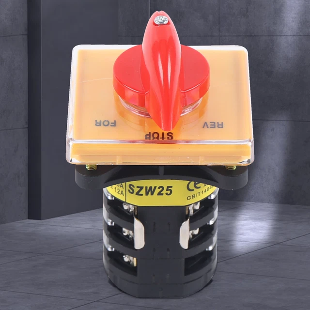 THREE-STAGE SWITCH FORWARD Reverse 3 Phase Motor Milling Switch High