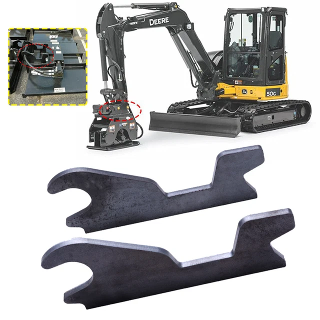 EXCAVATOR QUICK CHANGE Attach Bucket Ears Attachment For John Deere 50D