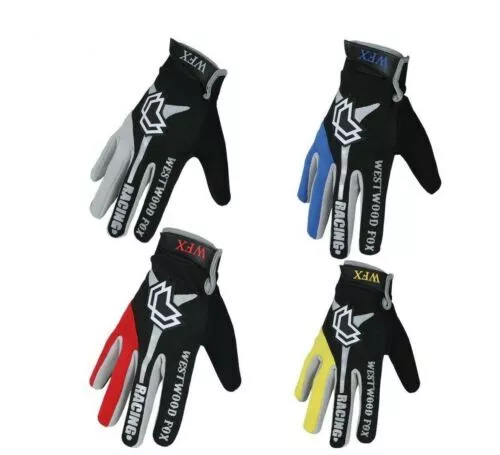 Men Cycling Gloves Bike Gel Palm Bicycle Full Finger BMX MTB Riding Sports Mitts