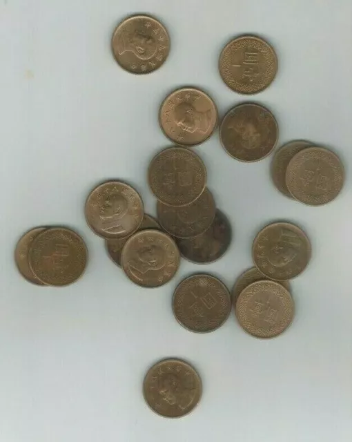 (30) coins lot  Rare!!  Chiang Kai-shek coin