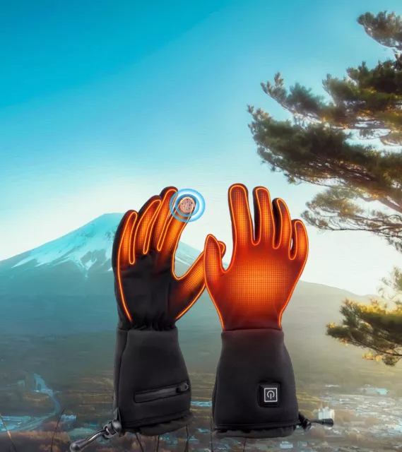 PBUKER SAVIOR HEAT Winter Electric Heated Glove LINERS With Rechargable Battery