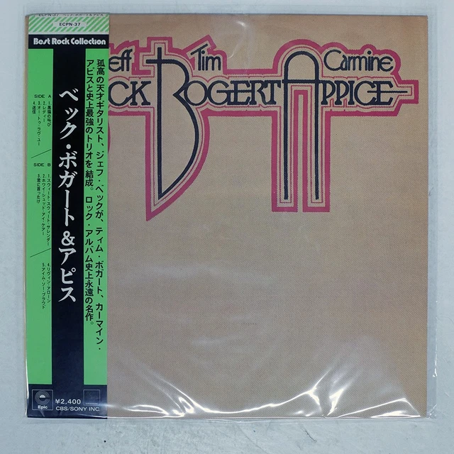 BECK, BOGERT & APPICE S/T EPIC ECPN37 Japan OBI VINYL LP
