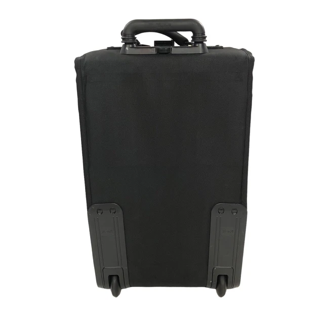 Tumi Alpha Upright Suitcase Luggage 2 Wheel Rolling 23-25.5 Inches Black USA 3