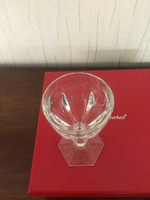 60 Verres à Vin blanc Service Harcourt en cristal de Baccarat (prix à la pièce) 9
