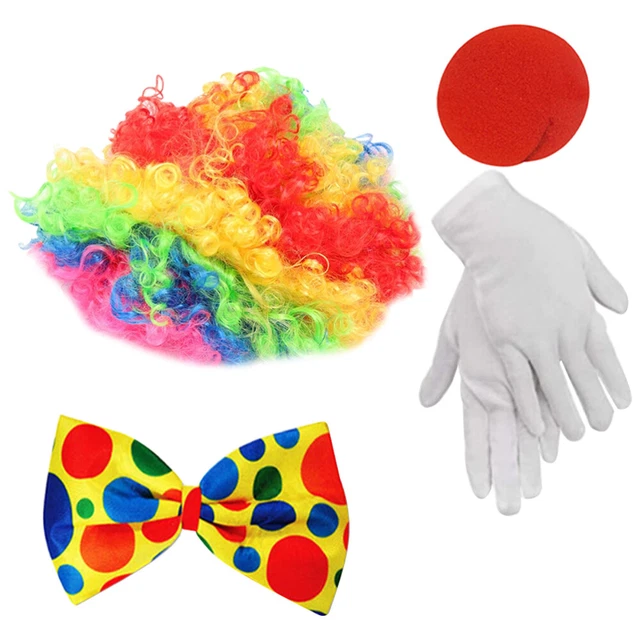 Perruque De Costume De Clown Habillage De Clown Costume D'Halloween Vêtements