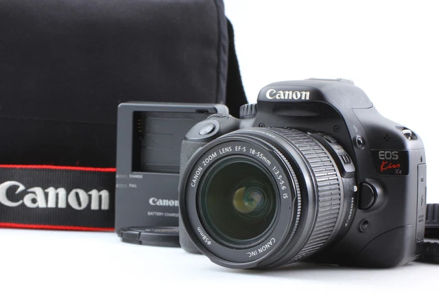 CANON EOS KISS X4 EF-S 18-55mm 1:3.5-5.6 IS Lens kit with SD