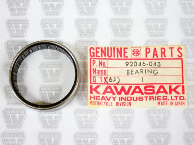 Kawasaki NOS NEW 92046-043 Needle Bearing KD KE KS KX KDX KD125 KE125 KS125