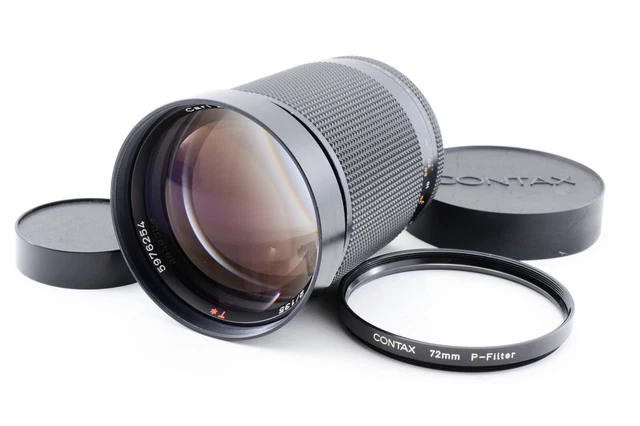 Zoll EXC + 4 Contax Carl Zeiss Planaren T 135mm F/2 AEG Prime Tele Objektiv