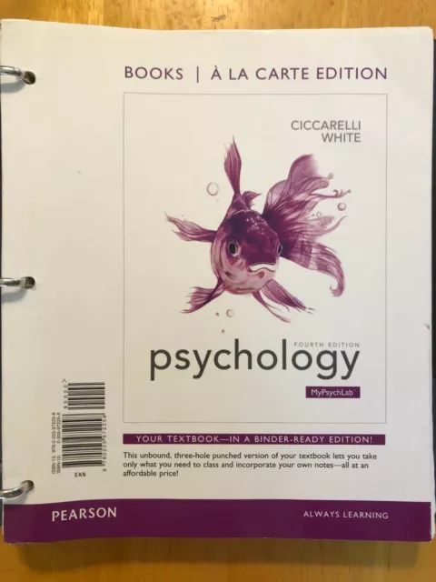 Psychology, MyPsychLab (4th ed.) (Looseleaf w/ unused Access Code)