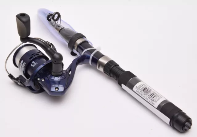 NGT Travel Rod 5ft Namazu Mini Telescopic Carp Coarse Fishing Rod & Reel Set NEW