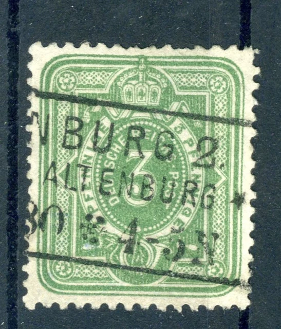 881991) DR Krone-Adler Nr. 31b gestempelt, geprüft Müller