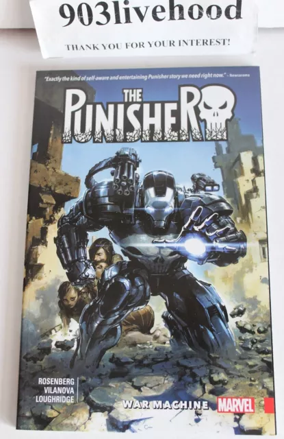 Marvel Punisher War Machine Vol 1 Tpb Trade Paperback Graphic Novel Gn Vf+++ Oop