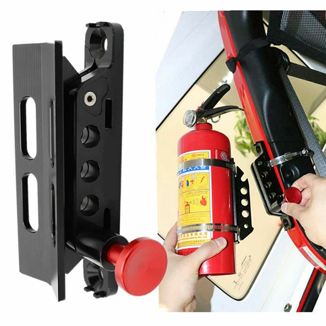 Supporto montaggio estintore barra a rullo alluminio per Jeep Wrangler per Honda NUOVO