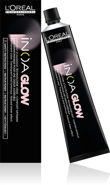 Coloration Inoa Végan L'Oréal 60ml - Teinture Capillaire Sans Ammoniaque, Soin Des Cheveux