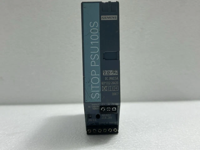 6EP1332-2BA20 Siemens | Alimentation stabilisée 24V/2,5A - SITOP PSU100S