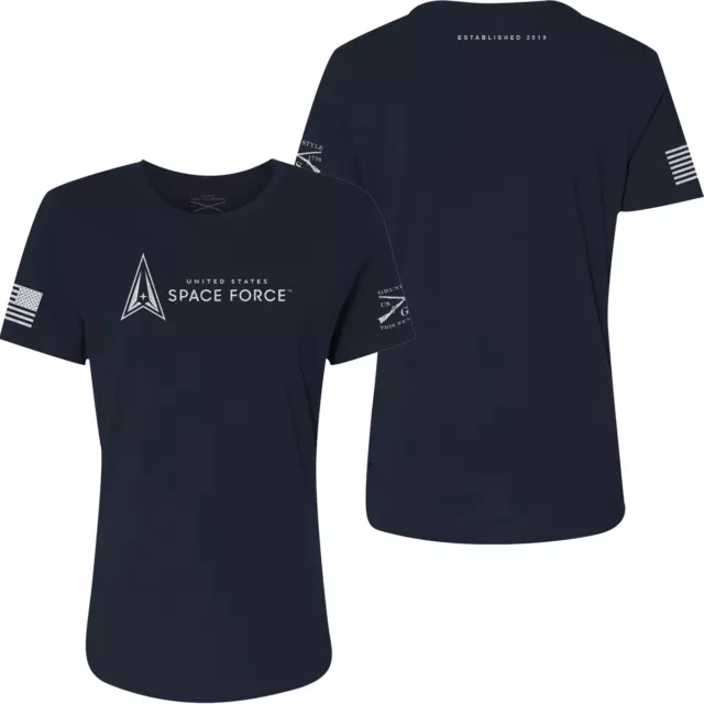 Grunt Style Women's USSF - Est. 2019 Relaxed Fit T-Shirt - Navy