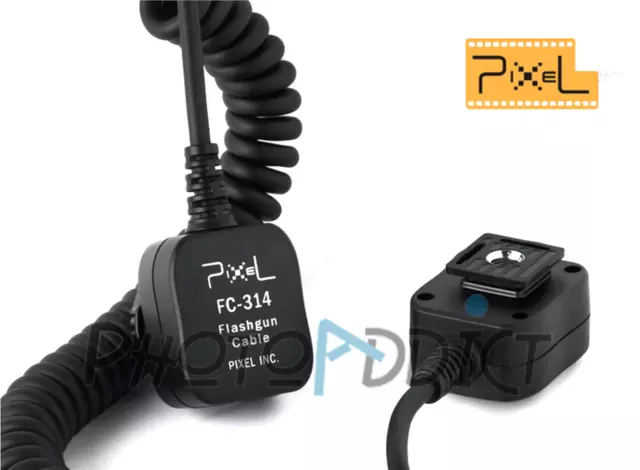 PIXEL FC-314/S - Câble TTL pour Panasonic / Olympus - 1,8 mètres