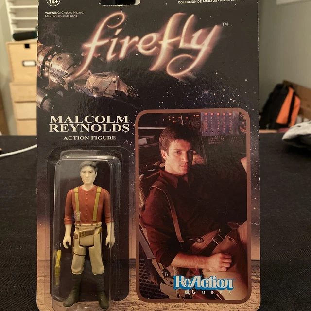 FUNKO REACTION FIREFLY Malcolm Reynolds Action Figure (3.75 inch