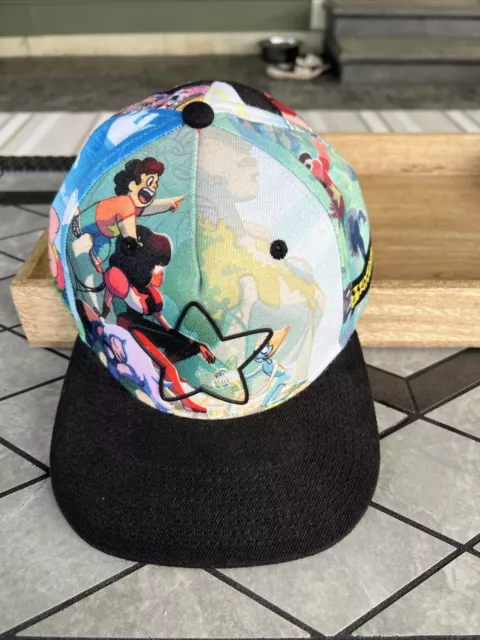 Steven Universe Crystal Gems Original Snapback Cap Cartoon Network CN Hat Adult