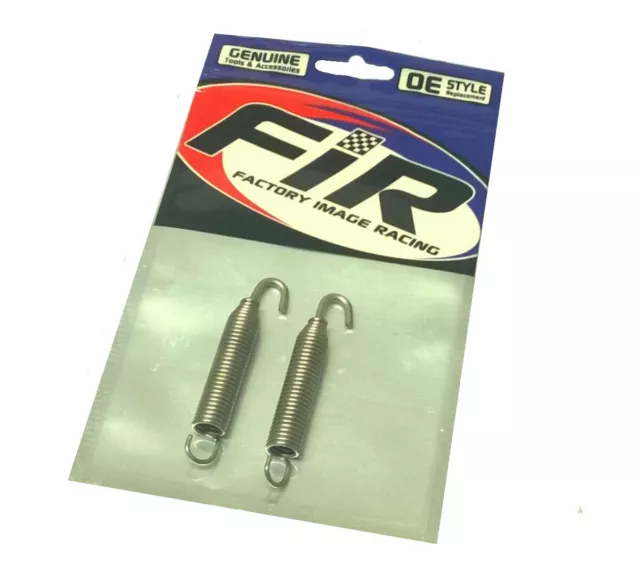 FIR STAINLESS 75mm SWIVEL EXHAUST SPRINGS YAMAHA YZ85 YZ125 YZ250