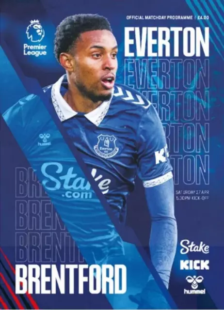 * 2023/24 - Everton Home Programmes - Choose From List *