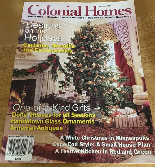 Colonial Homes Magazine December 1996