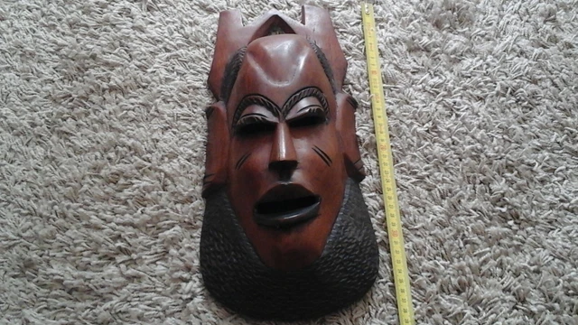 Africa Masks - Mozambique - Vintage African tribal native art Mask , tribal art