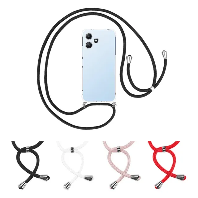 Cover With Chain For Xiaomi Redmi 12 5g 6.79 " TPU Silicone Anti-shock