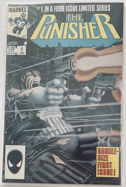 The Punisher #1 *KEY* 1st Solo Series Featuring The Punisher  1986