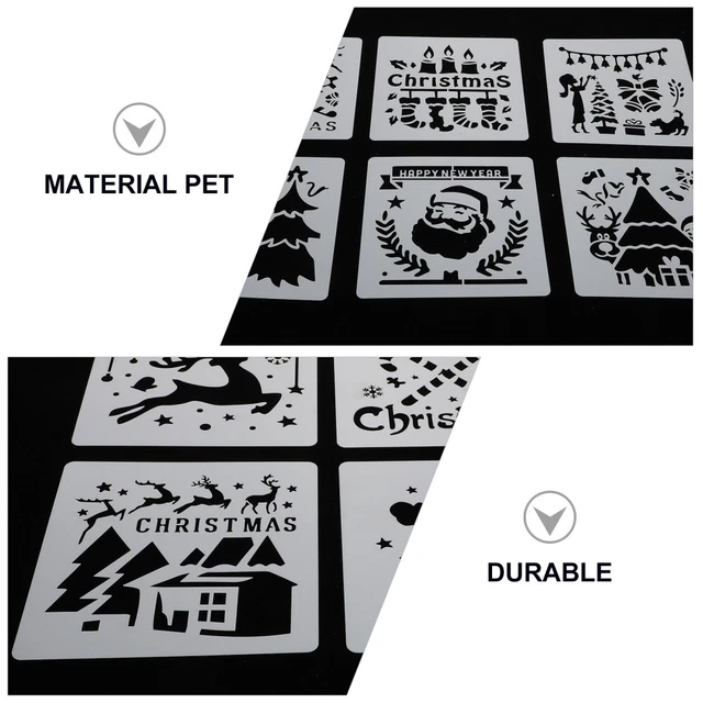 16Pcs Kinder Zeichnung Herrscher Handwerk Kunst Zeichnung Schablone DIY Vorlage 4