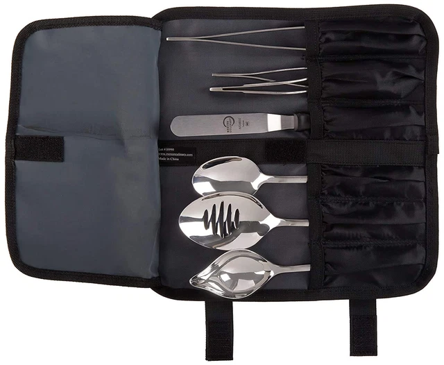 - Kit Di Placcatura Professionale Da Cuoco, 8 Pezzi, in Acciaio Inox, Nero, Arge