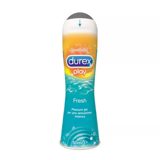 Lubrificante intimo effetto Fresco:Durex Play Fresh -  gel intimo base acquosa