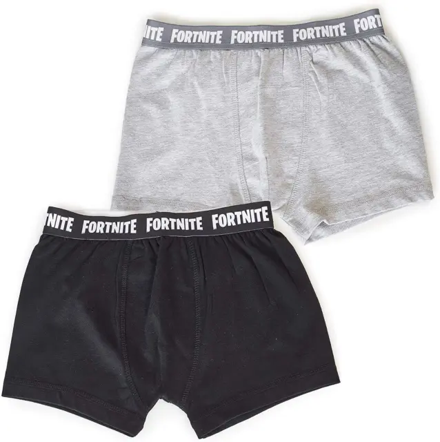 FORTNITE UNDERWEAR BOYS Boxer Shorts Multipack Stretch Cotton