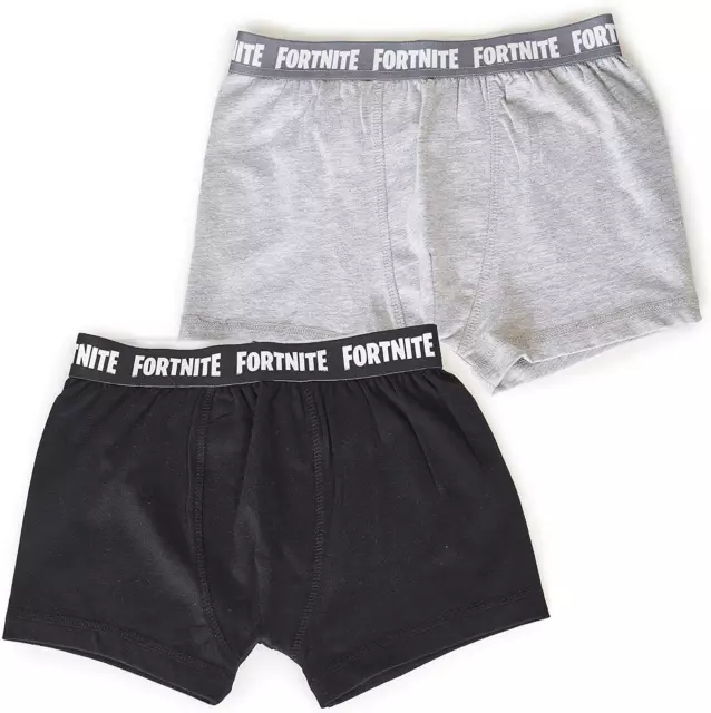 PRIMARK BOYS UNDERWEAR MINECRAFT /SPIDERMAN /FORTNITE 2 PACK BOXER