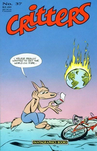 Fantagraphics Comic Book Critters Collectible Issue #37