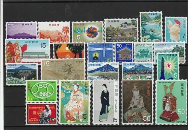 Japan mint never hinged Stamps Ref 16018