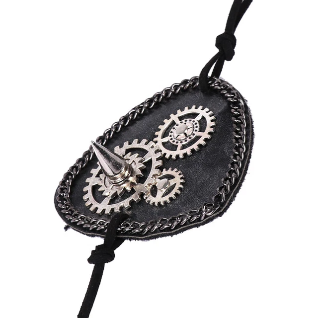 Masquerade Usa Retro Design Pirate Vintage Rivetti Pizzo Decorazione monoculare