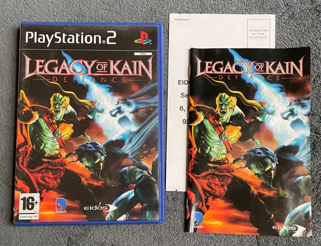 Jeu Legacy Of Kain: Defiance - Complet Avec Boîte Et Notice, Xbox FAT, Version PAL FR
