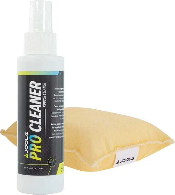 Set Di Pulizia PRO Cleaner, Spugna Detergente per Ping Pong, Trasparente, 125Ml