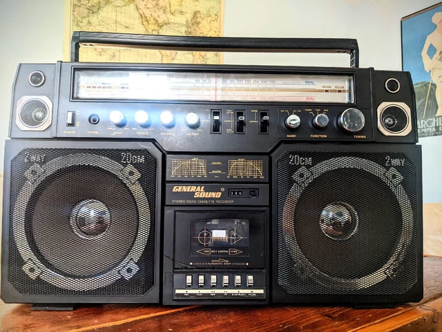 General Sound GS-1016S Boombox Ghettoblaster