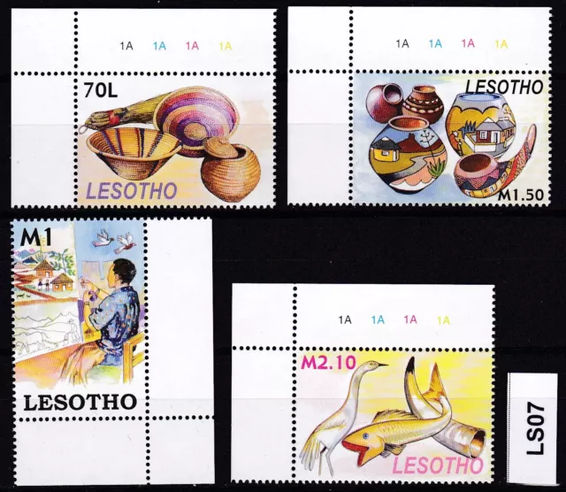 Lesotho 2006 Traditional Crafts / Baskets, set MNH LS07