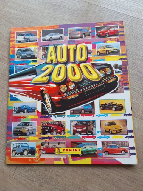 Álbum de cromos Auto 2000 bastante completo de Panini.