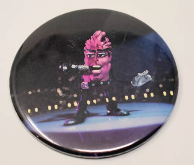 Vintage 1986 California Raisins Michael Jackson Button Badge