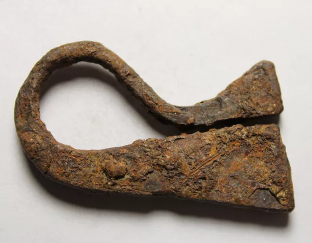 Rare original Ancient Roman Byzantine iron Fire Starter artifact intact