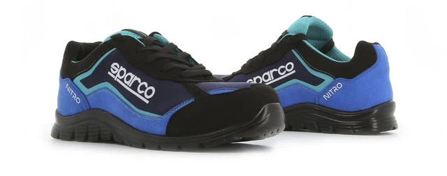 BASKET DE S CURIT l g re et souple Nitro bleu S3 SRC Sparco du 39