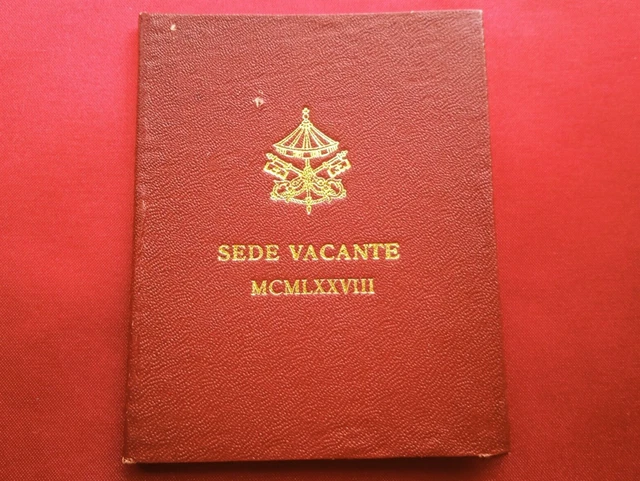 Vatican City, 500 lire, 1978, Sede vacante, silver coin in blister