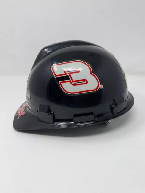 Dale Earnhardt #3 Construction Hard Hat Black 1998 Nascar GM Goodwrench Service 2