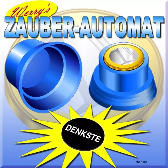 Werrys Zauber-Automat -  Super Münztrick, Zaubern, Zaubertrick (01048)