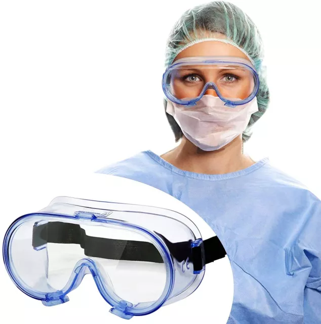 Woodpecker Anti Fog Safety Goggles Over Glasses Lab Work Eye Protective Eyewear