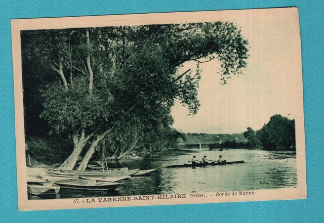 La / CPA - postcard: La Varenne-Saint-Hilaire, Bordes de Marne